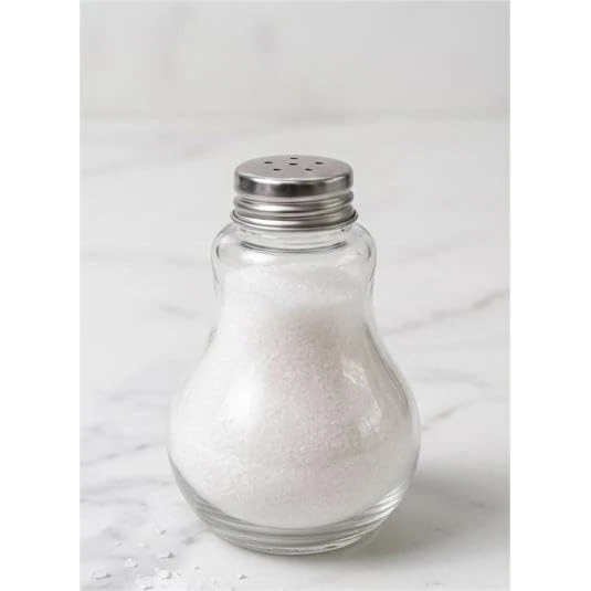 VAMA Glass Bulb Shaped Salt Shaker - Transparent — view 6