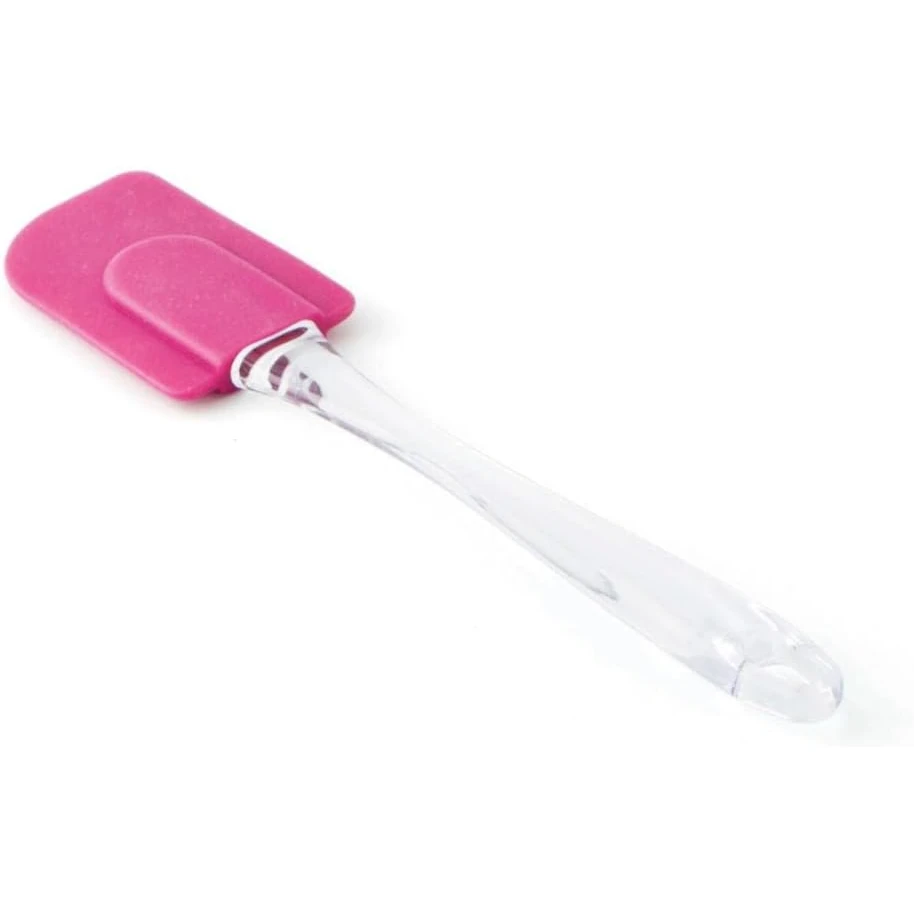 Acrylic Handle Silicon Spatula 25cm