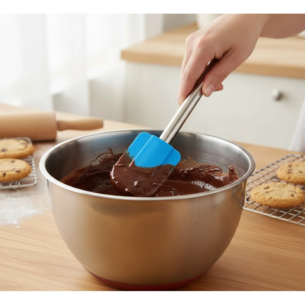 SS Handle Silicon Spatula Big 27cm — view 4