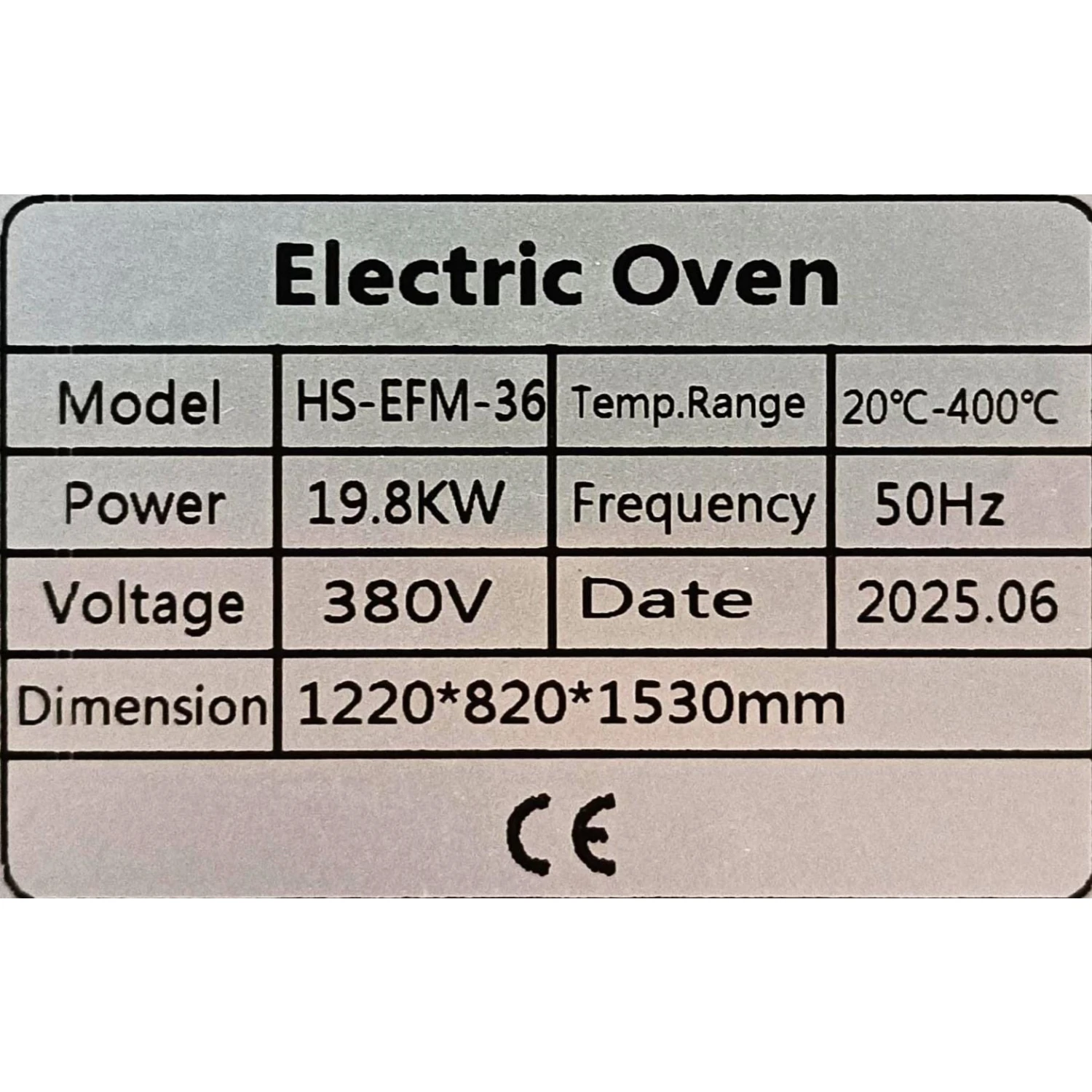 Electric Pizza Oven 3 Deck 6 Tray with 6 Stone - 3D6T (Stone Size: 17x25 inch.) — view 6