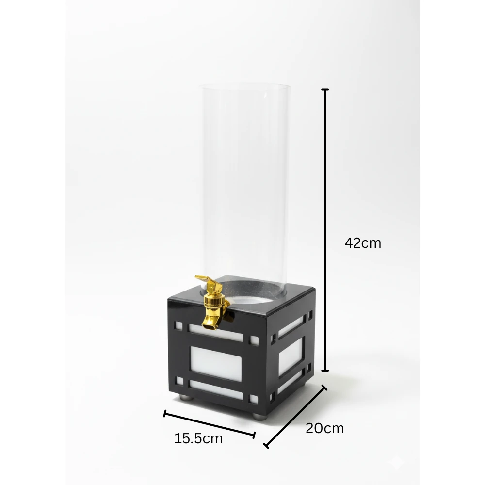 Premium Juice Dispenser - 3L Black — view 2