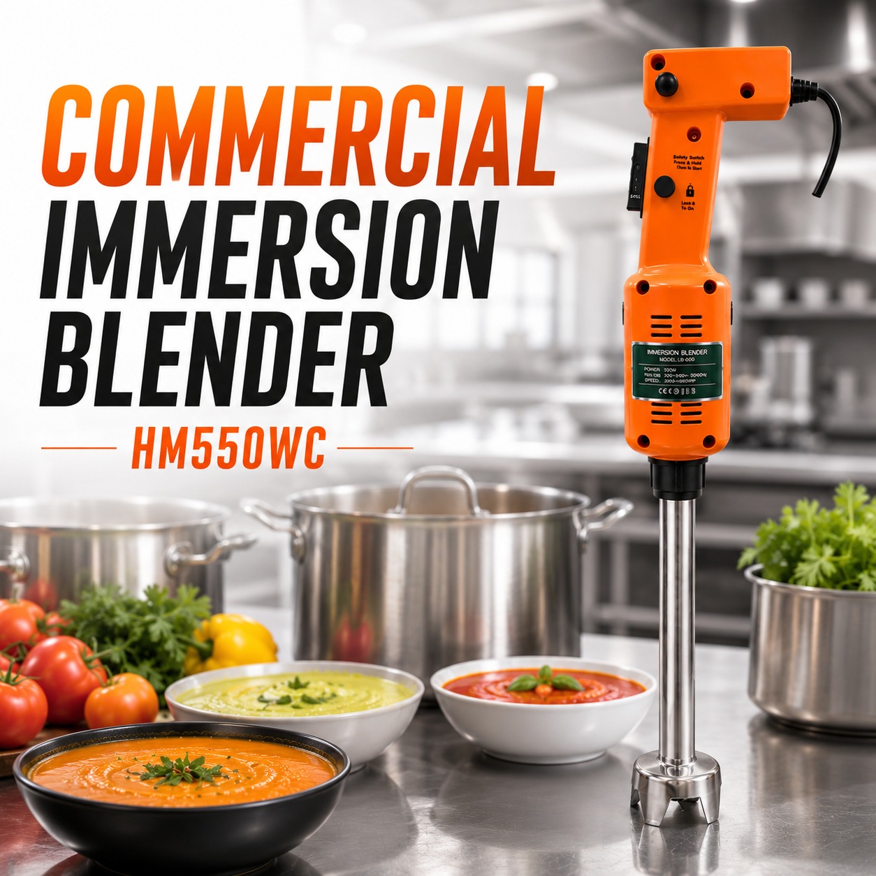 Commercial Immersion Blender - HM550WC