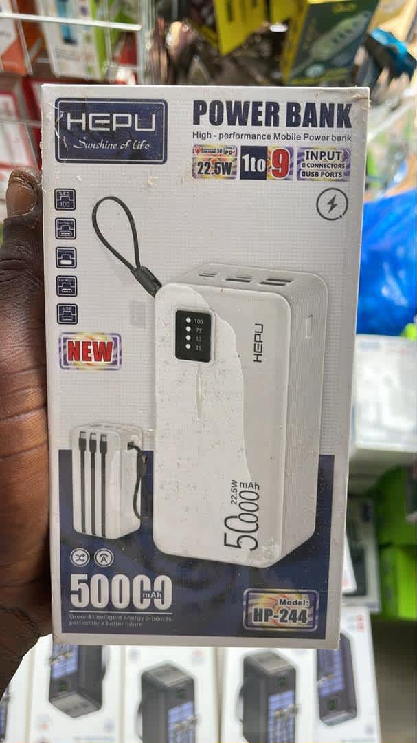 Power bank HEPU 50.000mAh