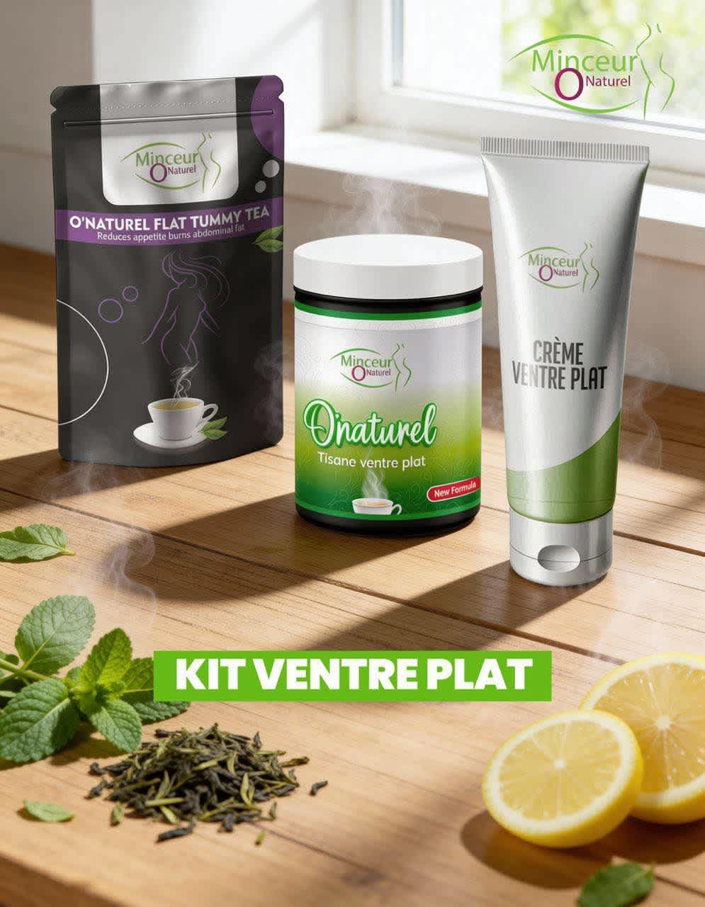 Kit ventre plat