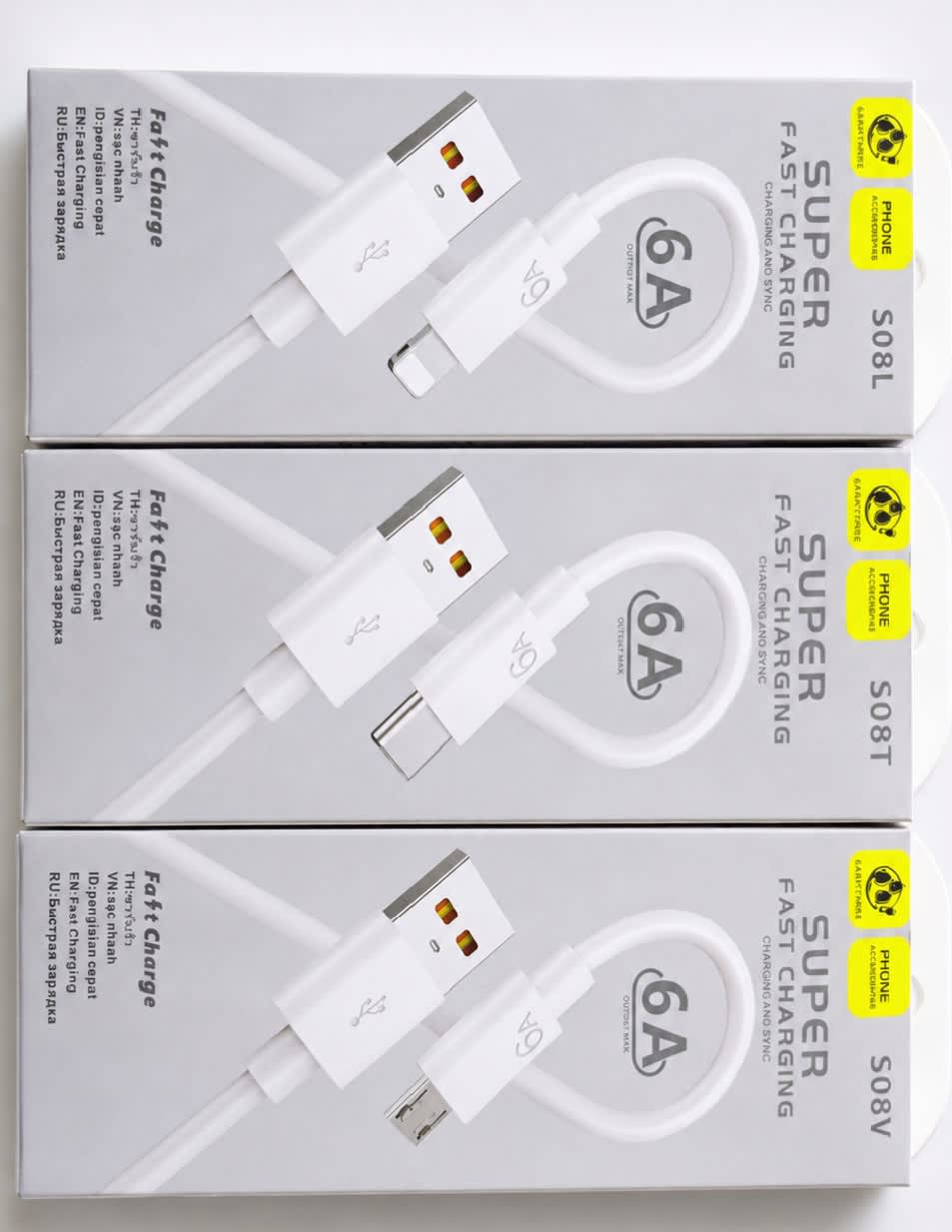 Cable de charge Super Rapide 6A