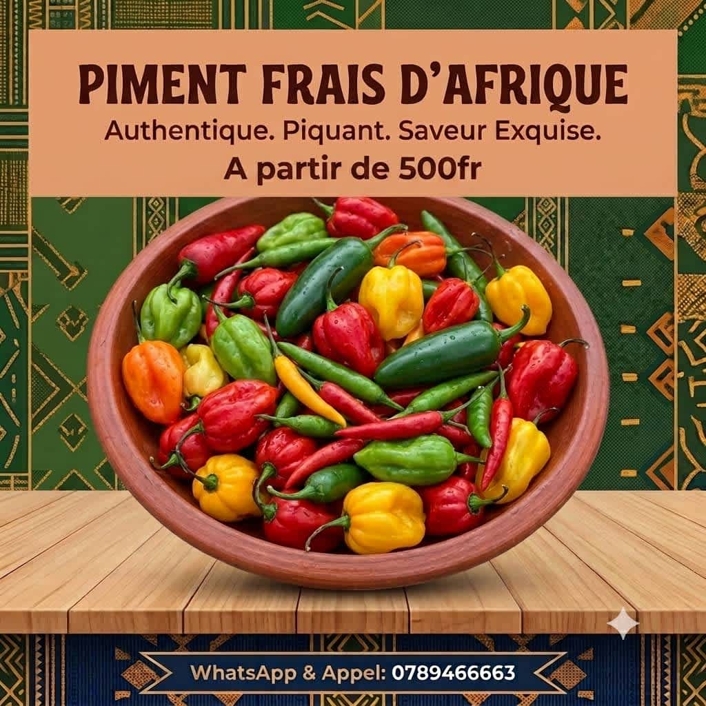 Piment frais