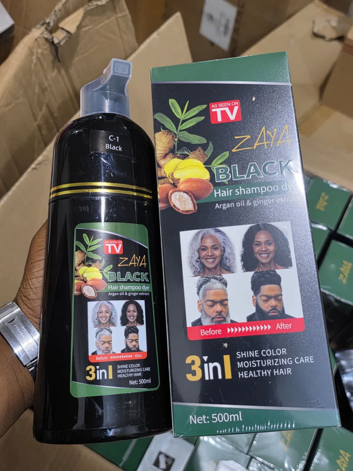 Black Hair Shampoo