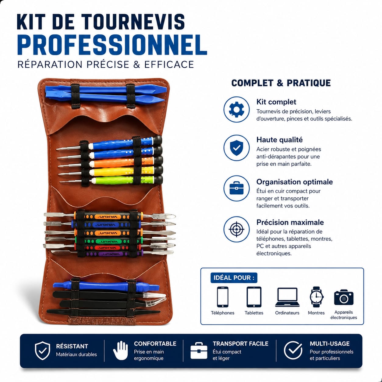 KIT DE TOURNEVIS PROFESSIONNEL