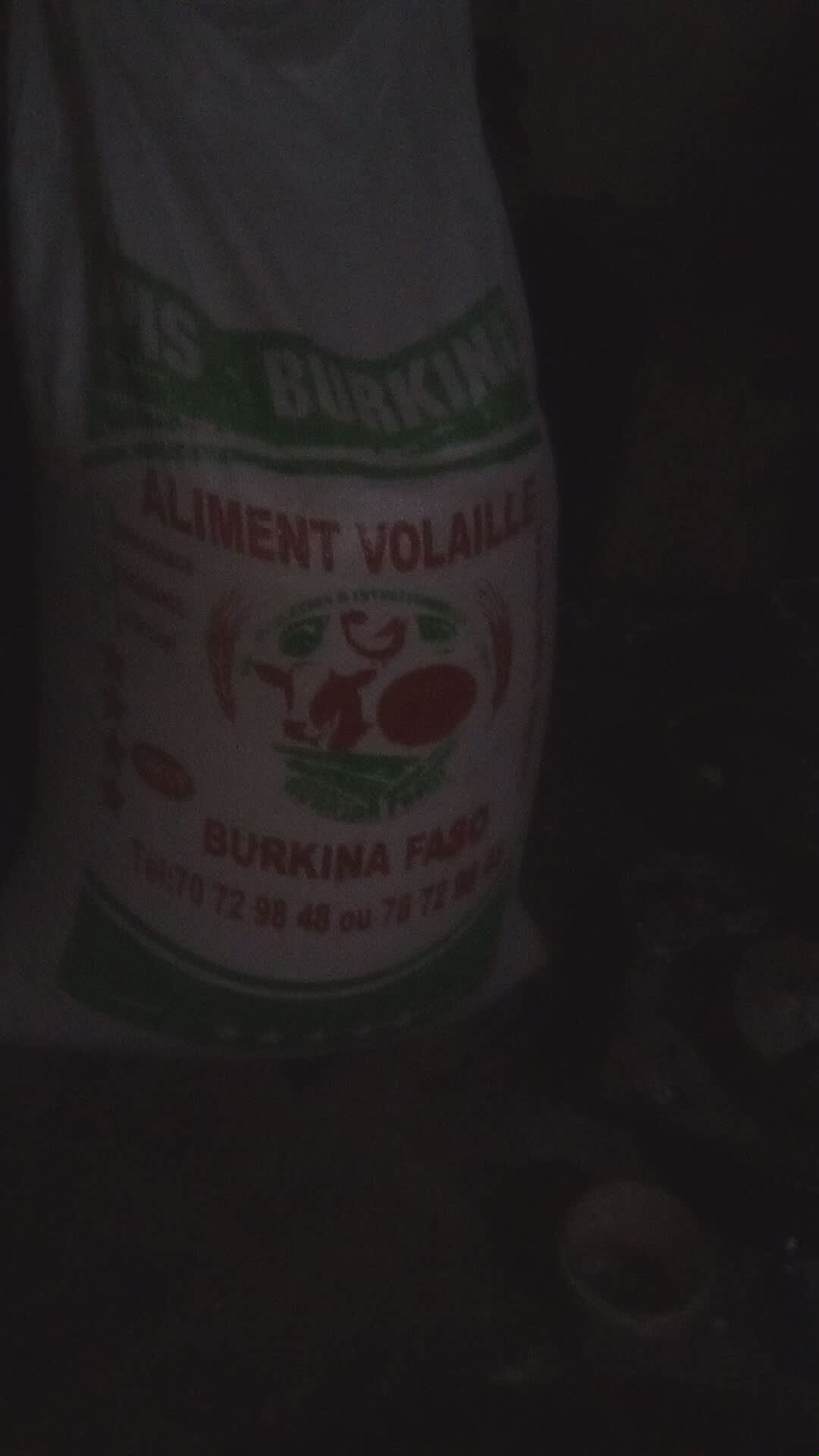Provende pour la volaille