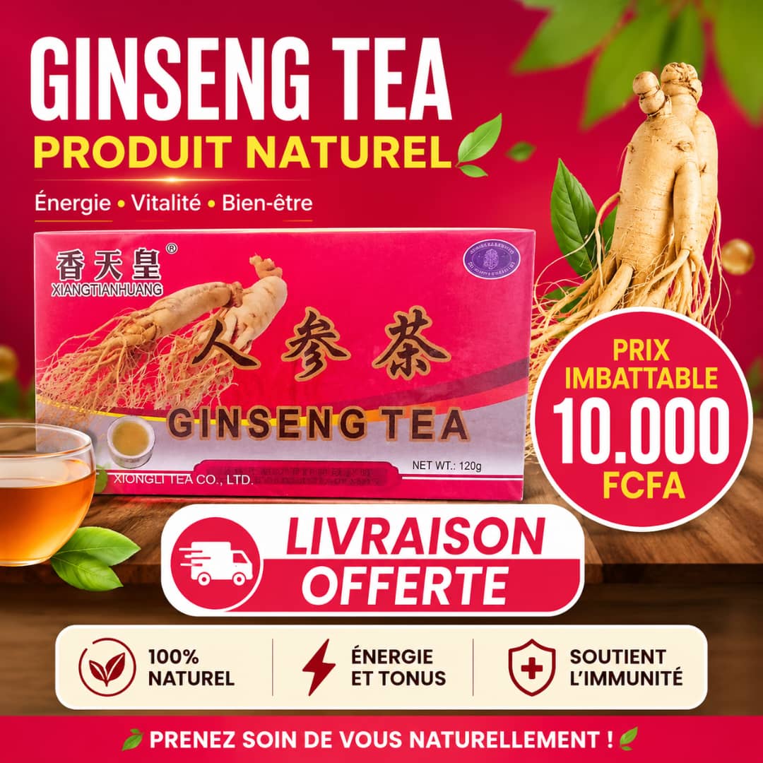 Ginseng tea: Produit naturel