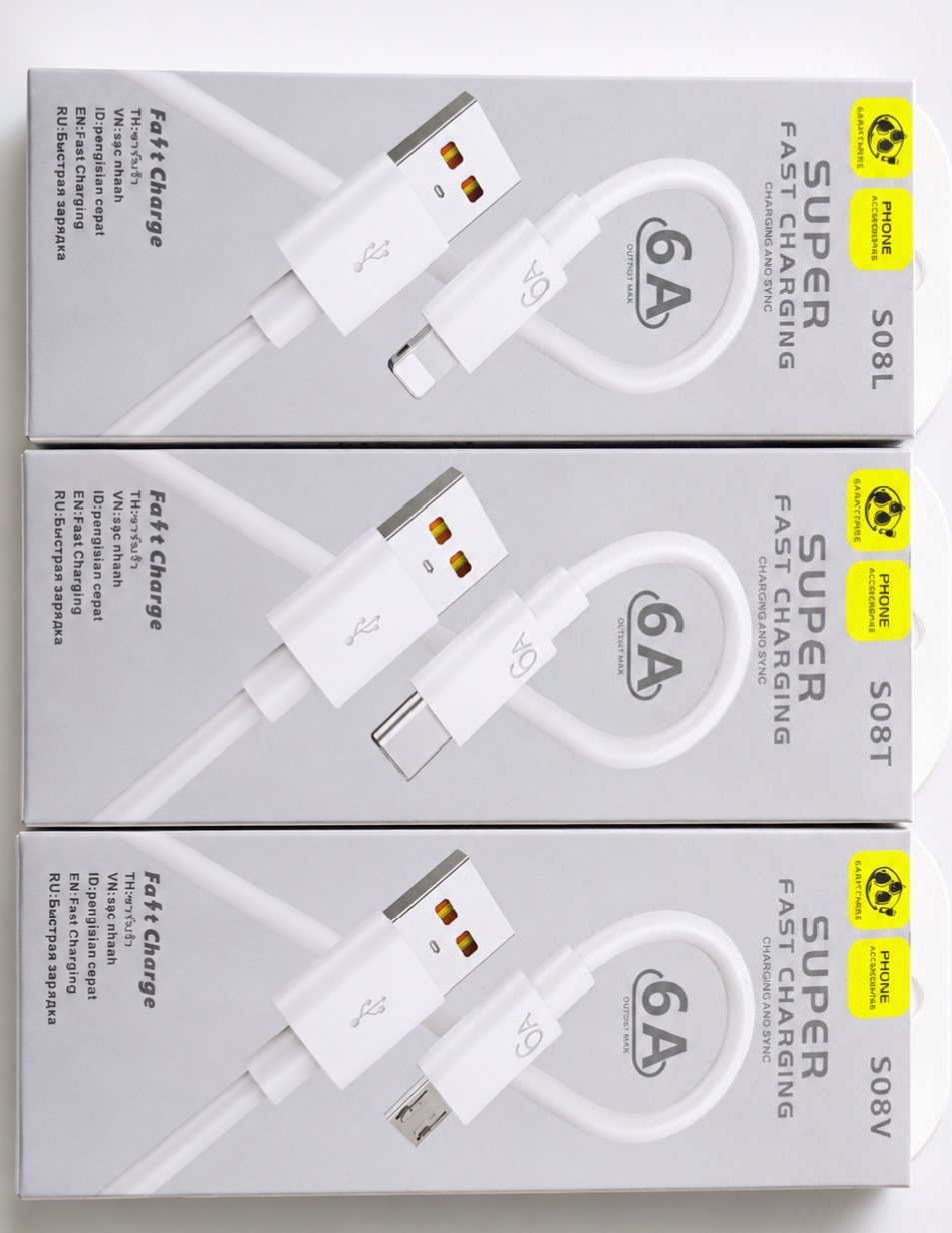 Cable de charge Super Rapide 6A