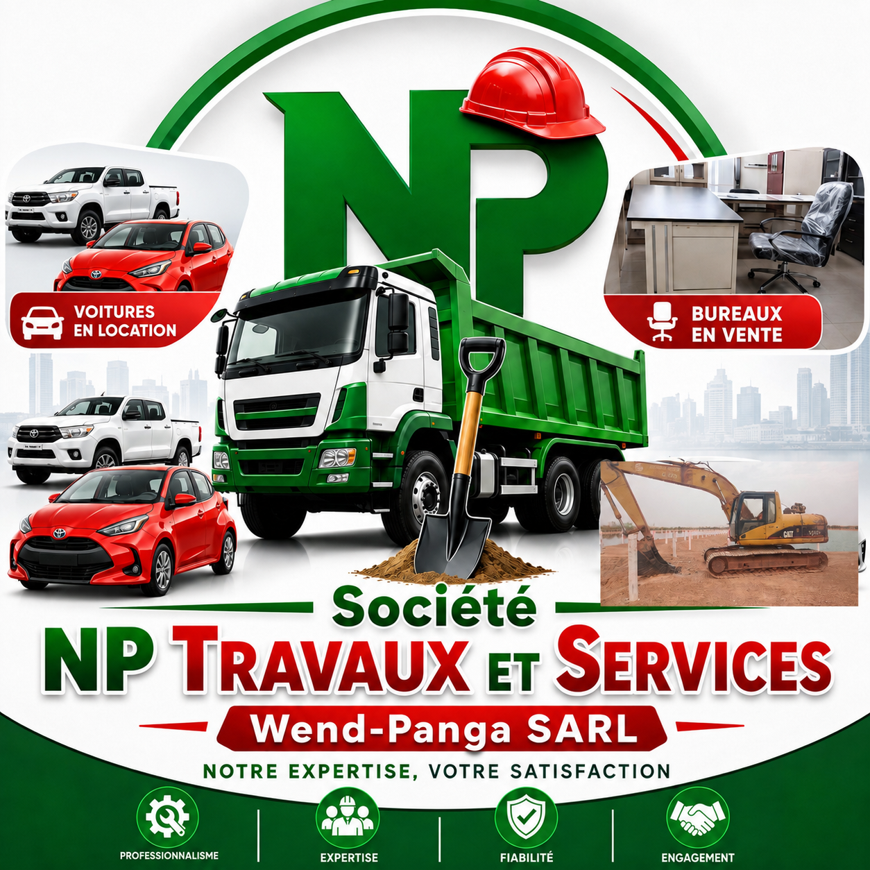 Société NP Travaux et services Wend Panga SARL
