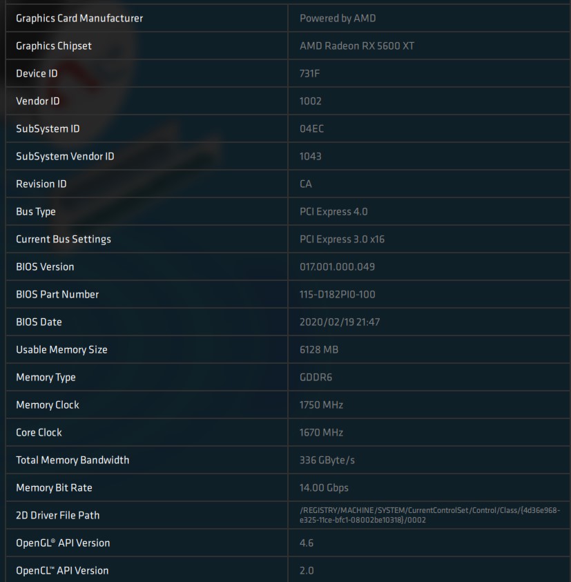 ROG Strix RX 5600 XT