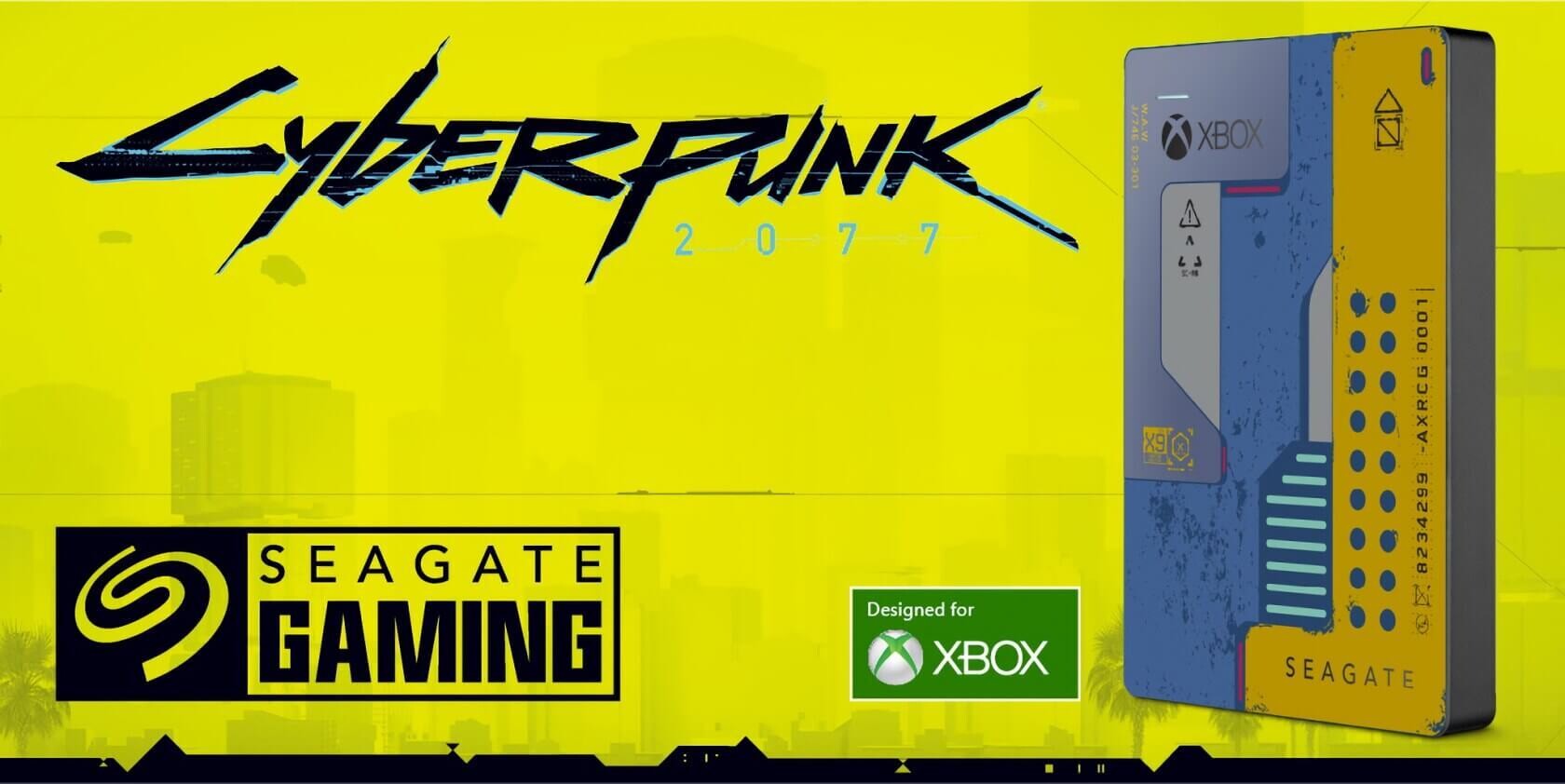 Seagate Gaming Drive Cyberpunk 2077 