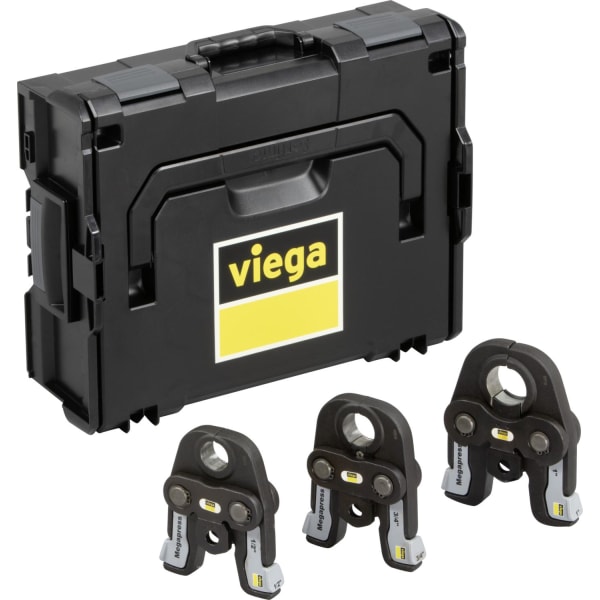 Pressbackar Viega Pressgun Megapress 1/2"-3/4"-1" Set