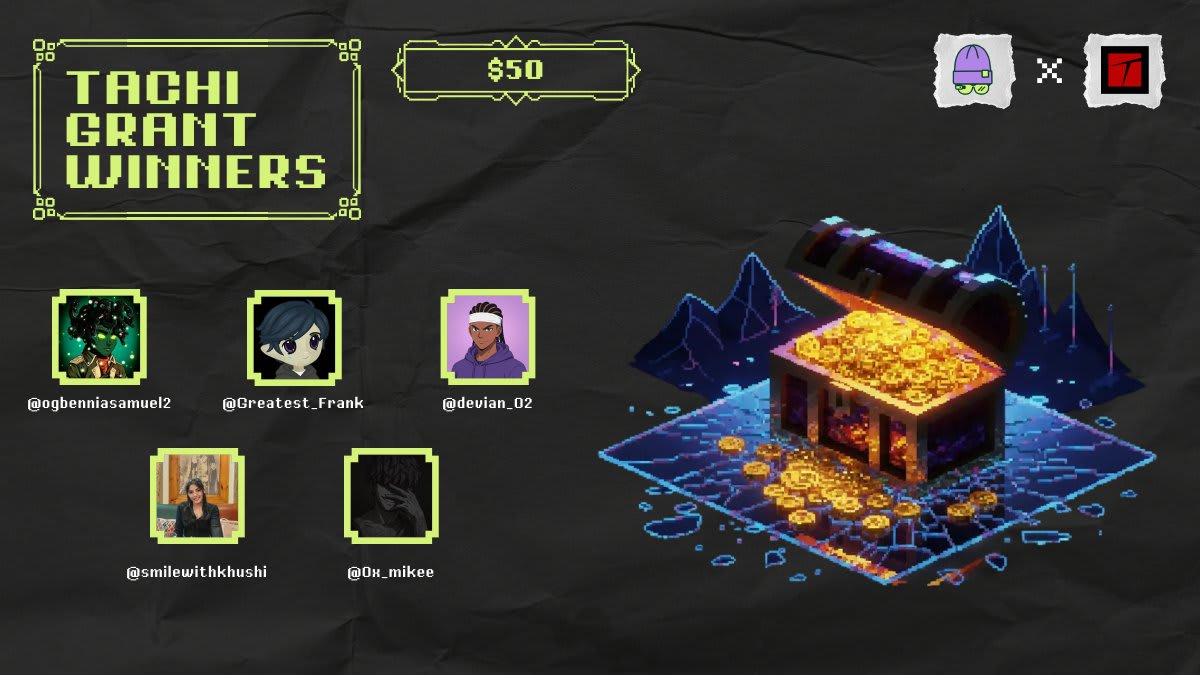 Tachi 1.0 winner announcement highlighting forward-looking Bitcoin infrastructure and agentic BTC theses. Tachi 1.0 winner announcement highlighting forward-looking Bitcoin infrastructure and agentic BTC theses.