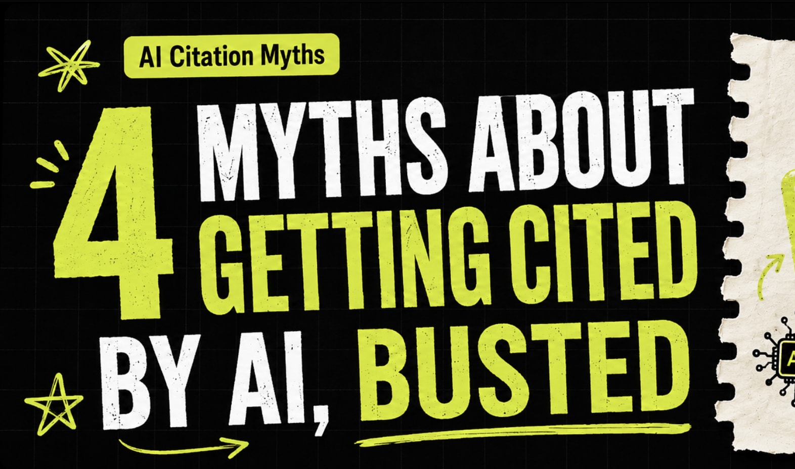 4 Myths About Getting Cited by AI, Busted