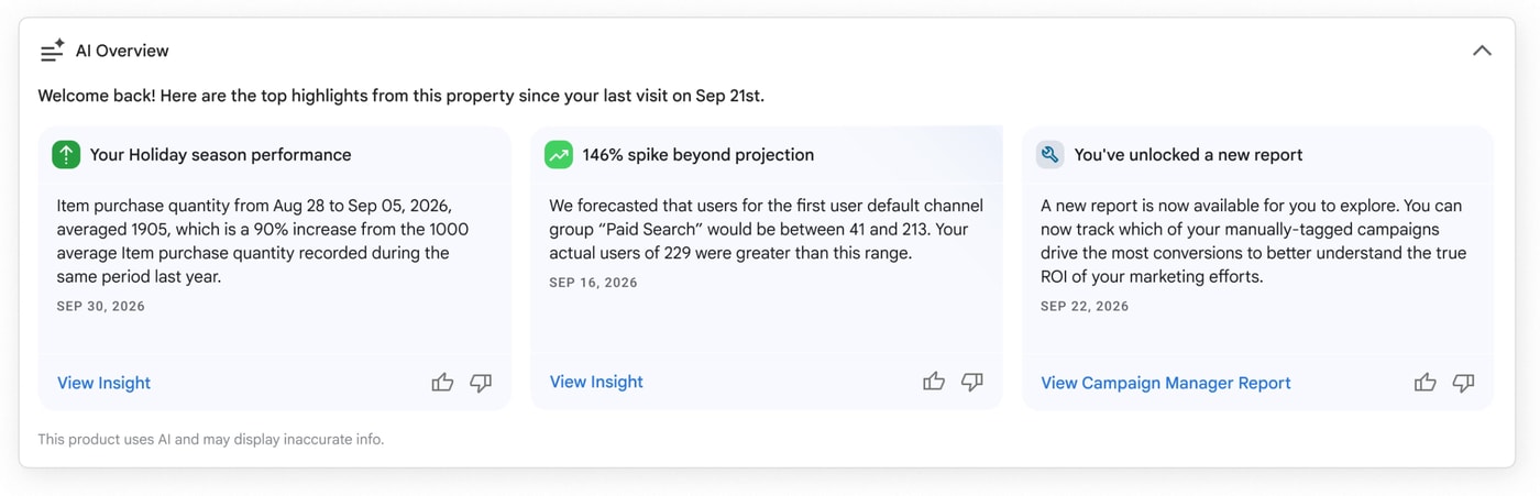Google Analytics Overview Google Analytics Overview