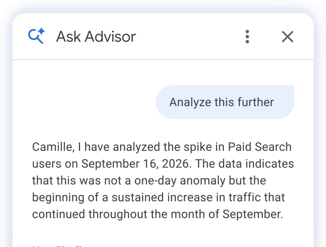 Ask Advision Key finding Ask Advision Key finding