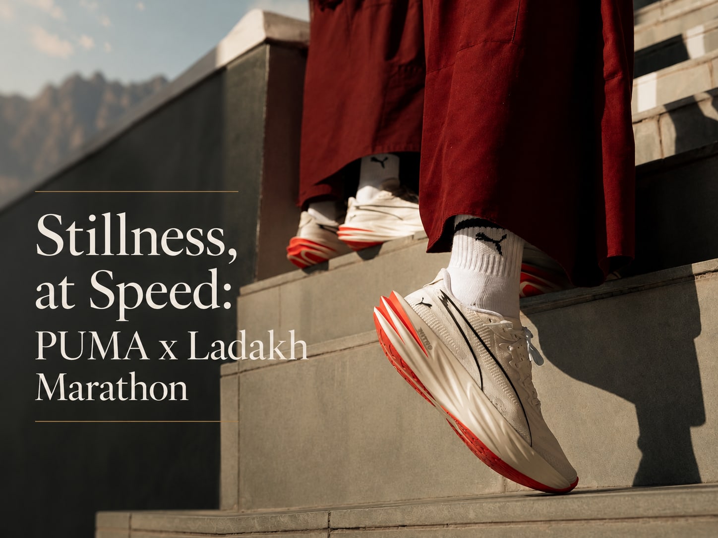 Stillness, at Speed: PUMA x Ladakh Marathon
