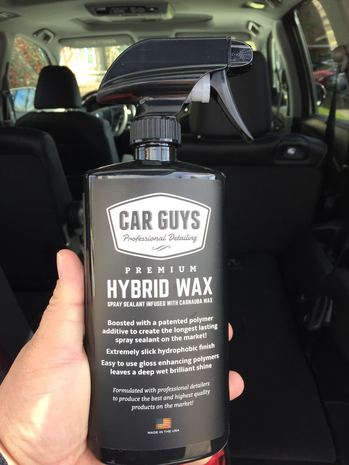 Hybrid Wax Sealant, Top Coat Polish, Liquid Clear & Clean ...