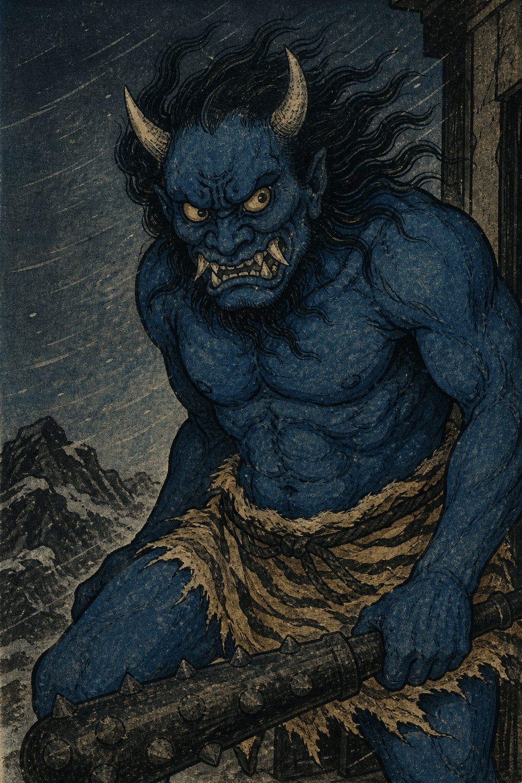 Ao-oni (青鬼) — Demon from Japanese mythology