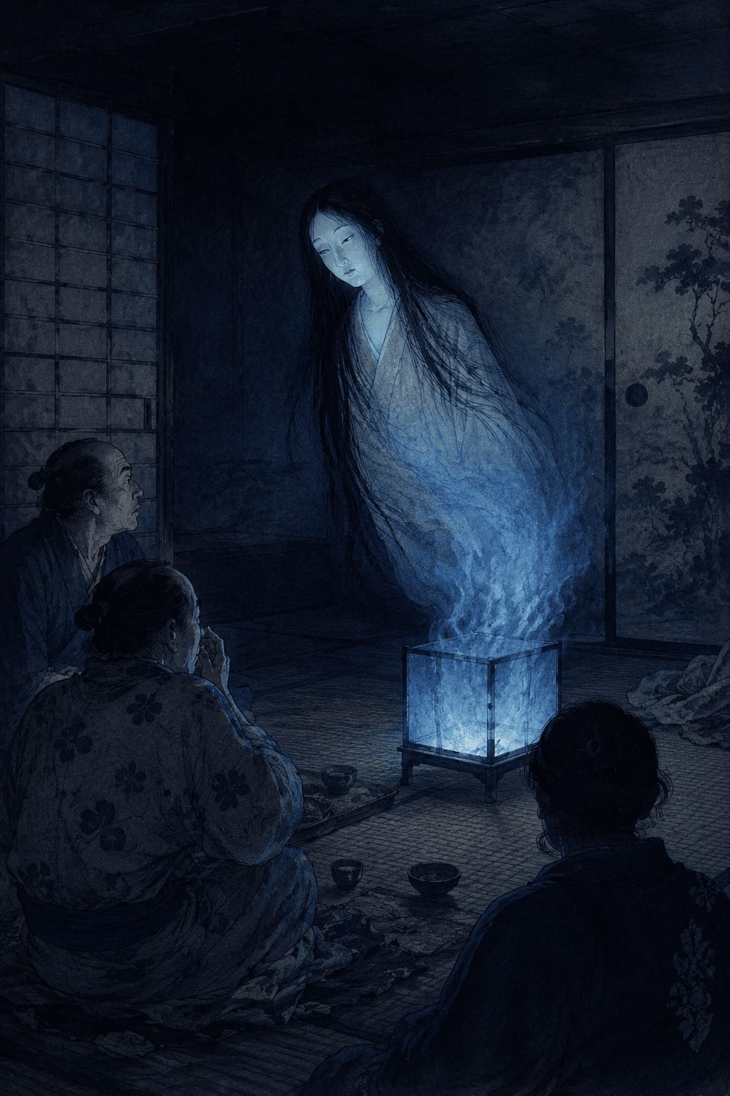 Aoandon (青行燈) — Yokai from Japanese mythology