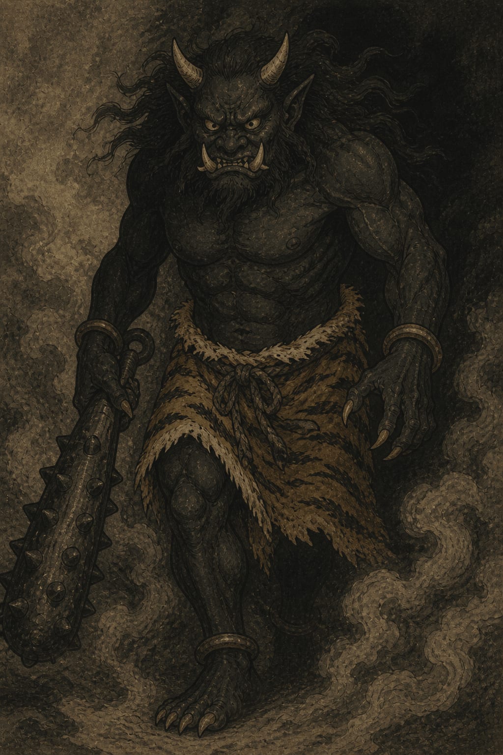 Kuro-oni (黒鬼) — Demon from Japanese mythology