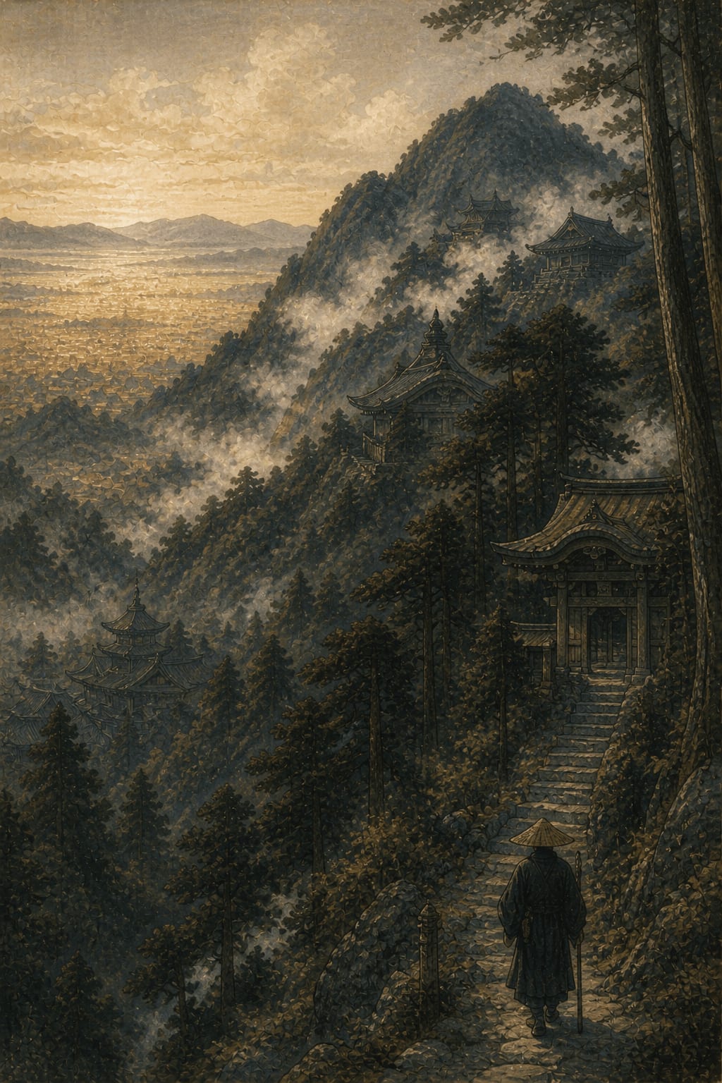 Mount Hiei (比叡山) — Place from Japanese mythology