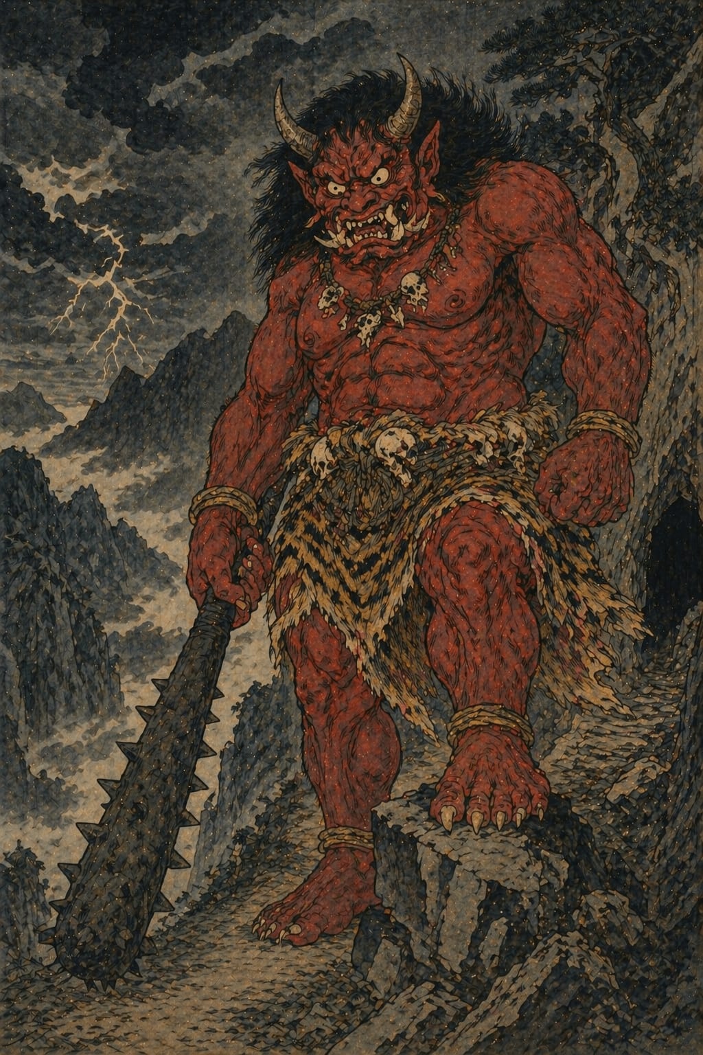 Oni (鬼) — Demon from Japanese mythology