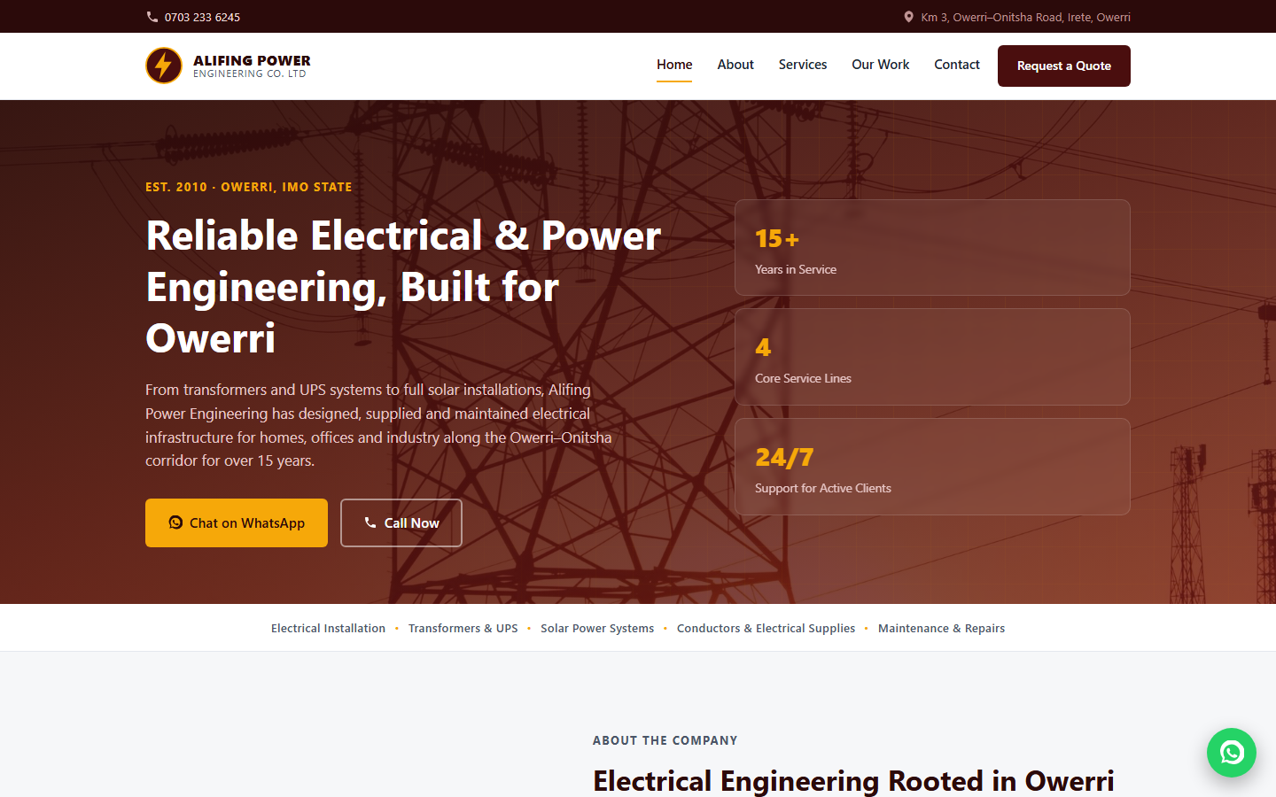 Alifing Power Engineering