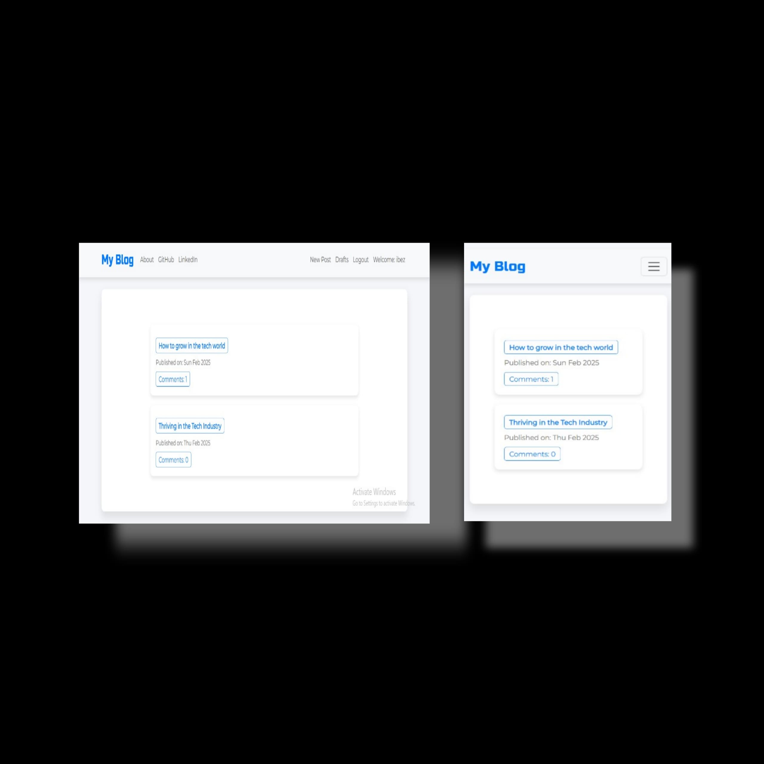 Django Blog Platform