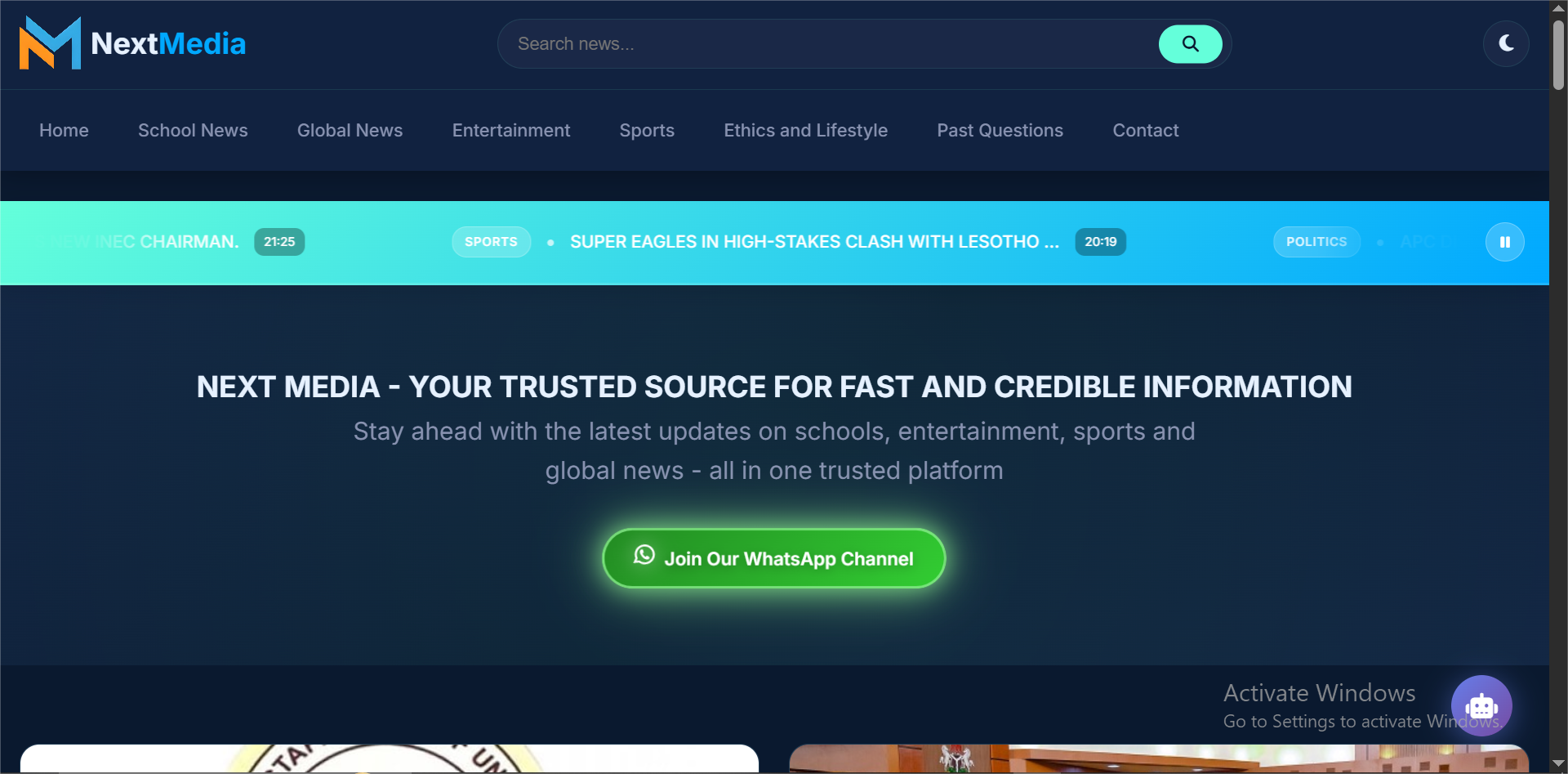 NextMedia – News & Media Platform