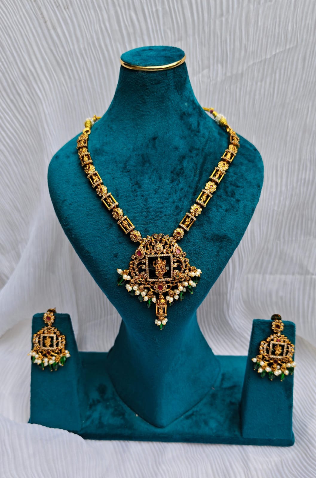 Dashavatara Temple Heritage Haram Set JW06
