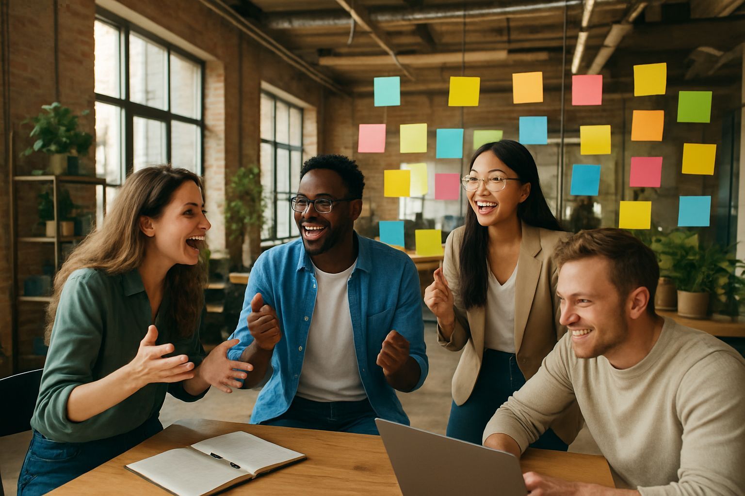 oscars 2026 tecnología: Creative team brainstorming oscars 2026 tecnología ideas in open-plan loft