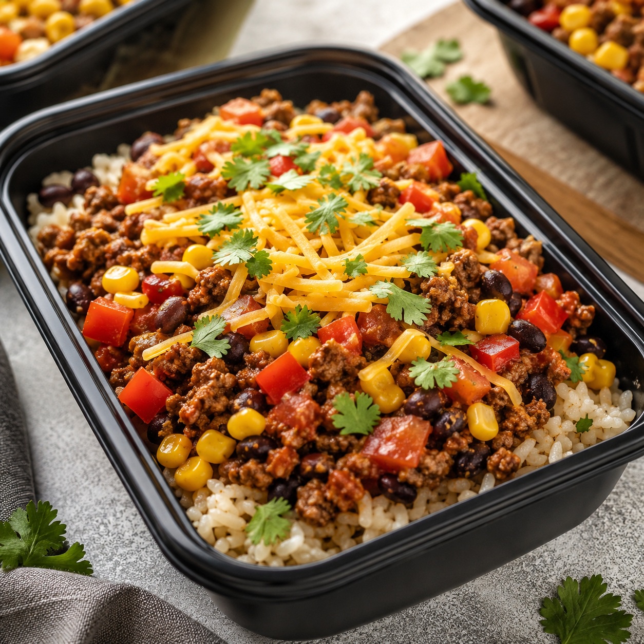Chipotle Beef Burrito Rice Bowls