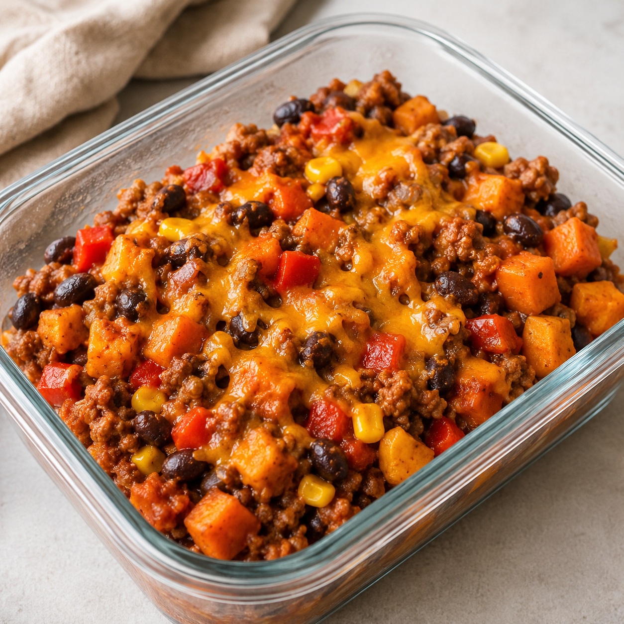 Veal Taco Sweet Potato Skillet