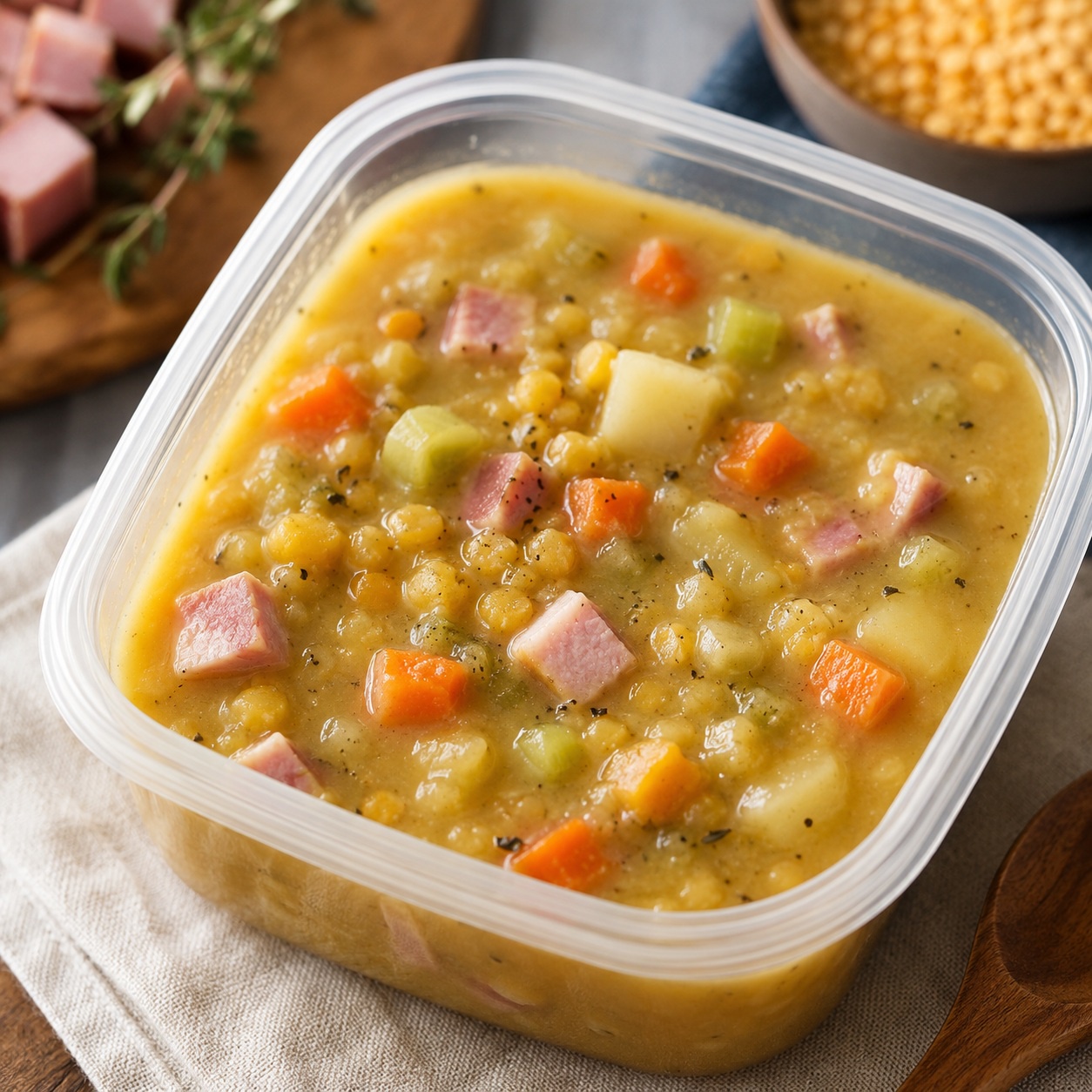 Quebec-Style Split Pea Soup with Ham