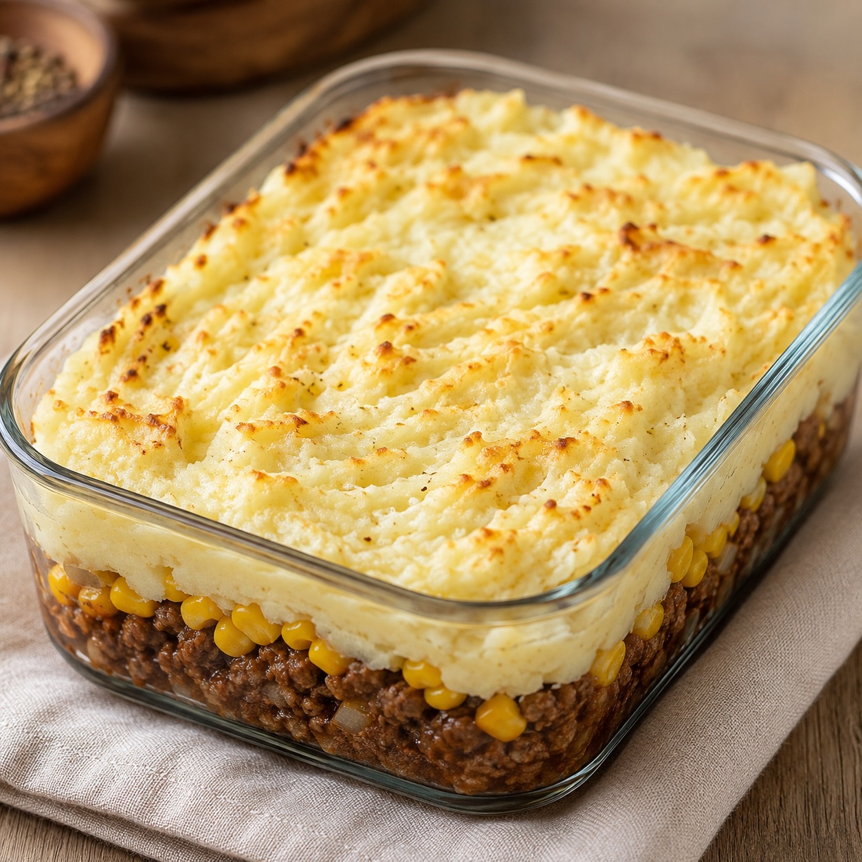 Beef and Cauliflower Shepherd’s Pie