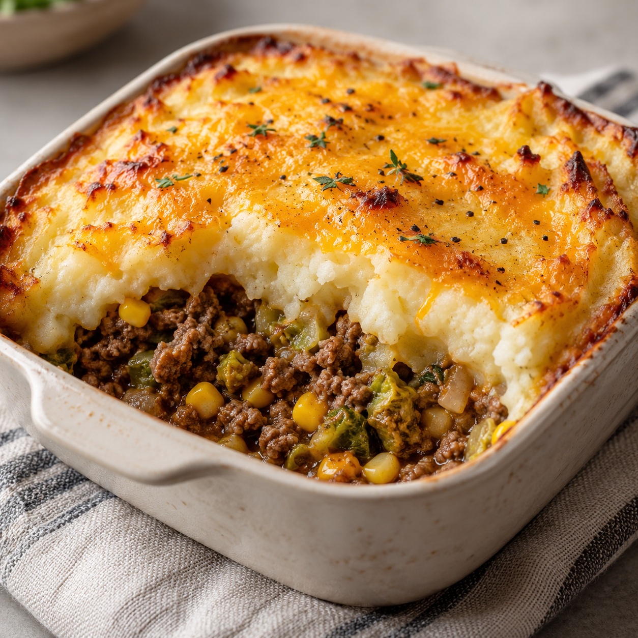 Brussels Sprout Cottage Pie