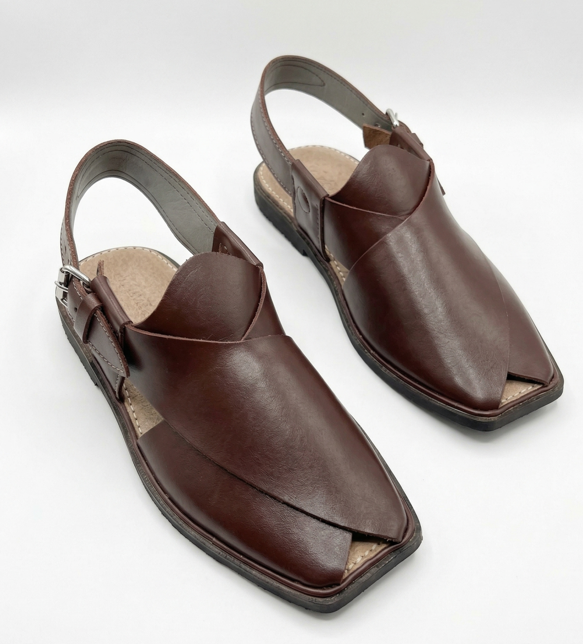 Zero sole Original Leather Charsadda Chappal — image 2