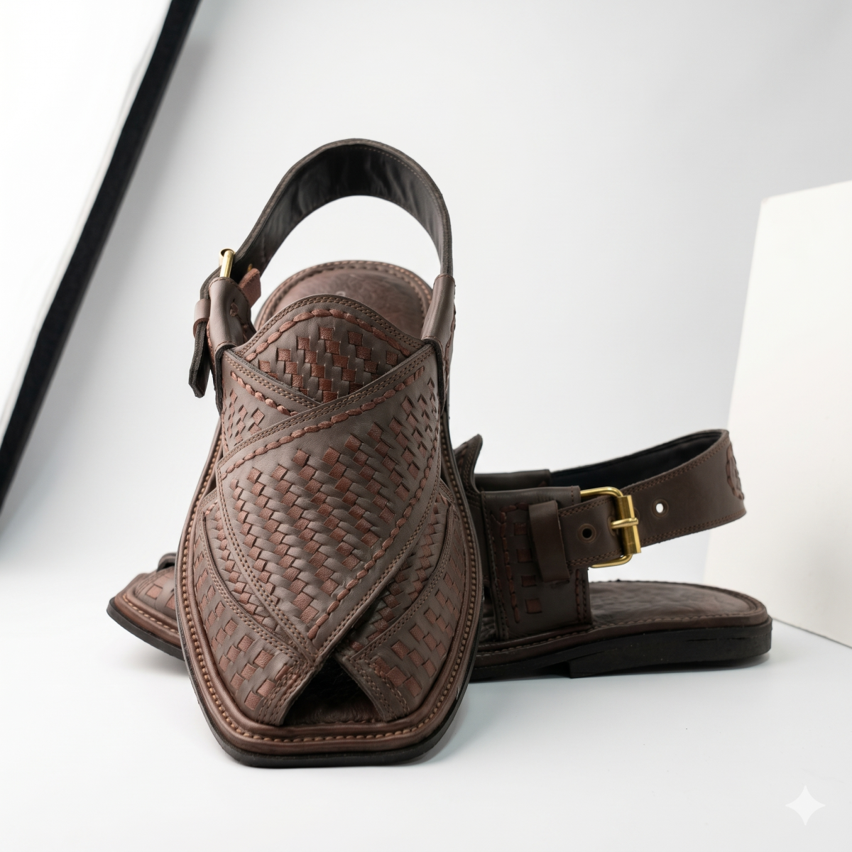 Brown Woven Unique design