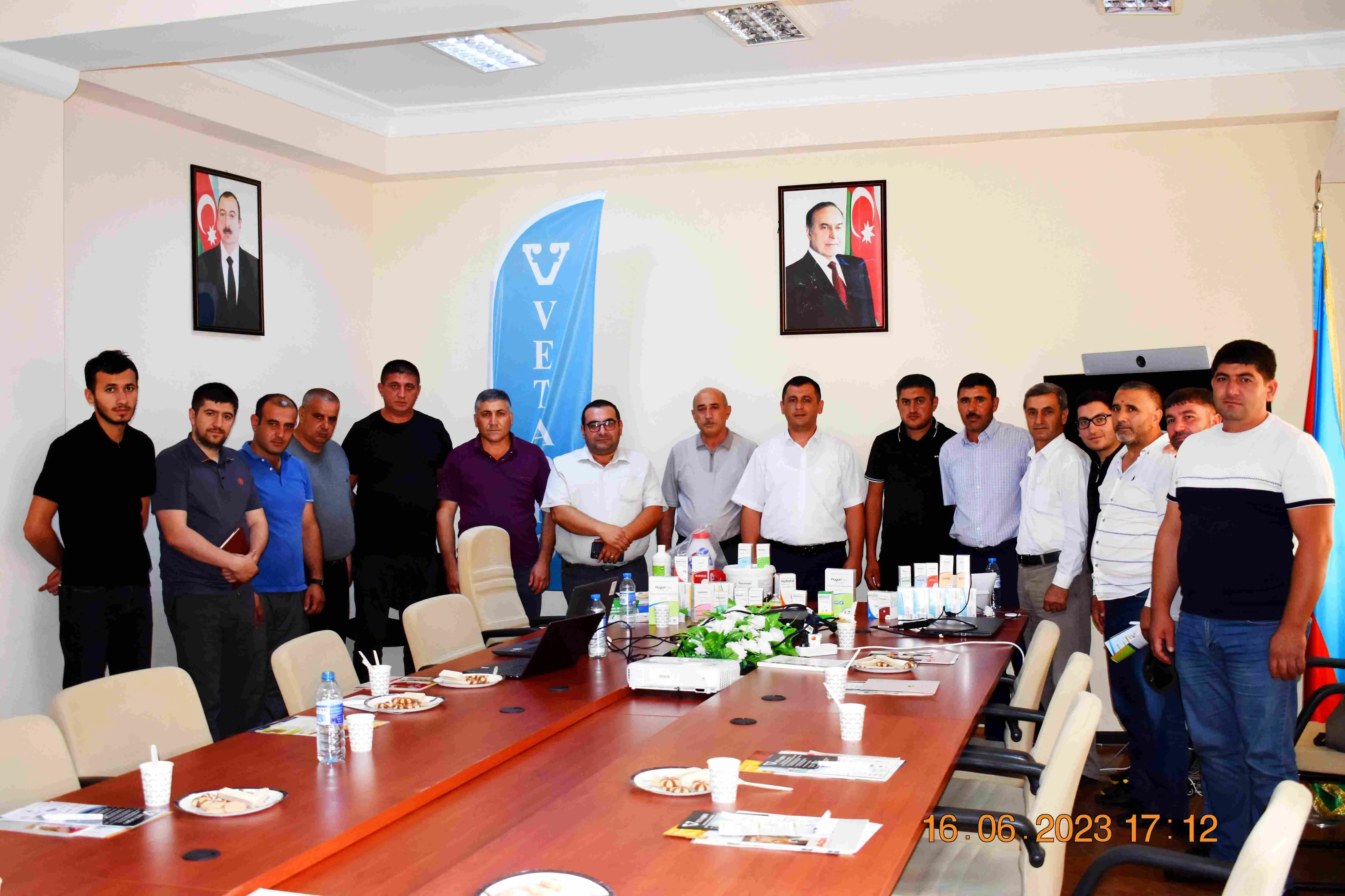2023-cü il  iyun ayında "Vetaqro MMC"  Ağcəbədidə fermerlər və kəndlilər üçün təlim təşkil etmişdir.