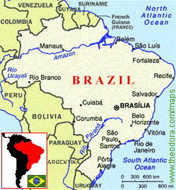 Brazil Map Understanding Brazil History