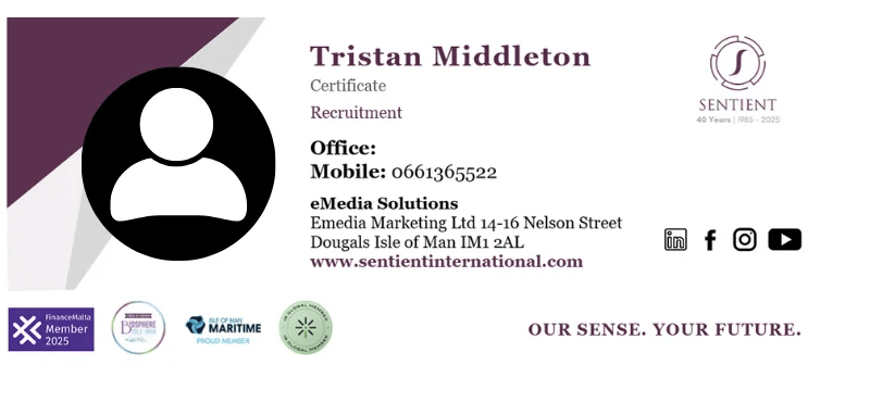Sentient International signature example