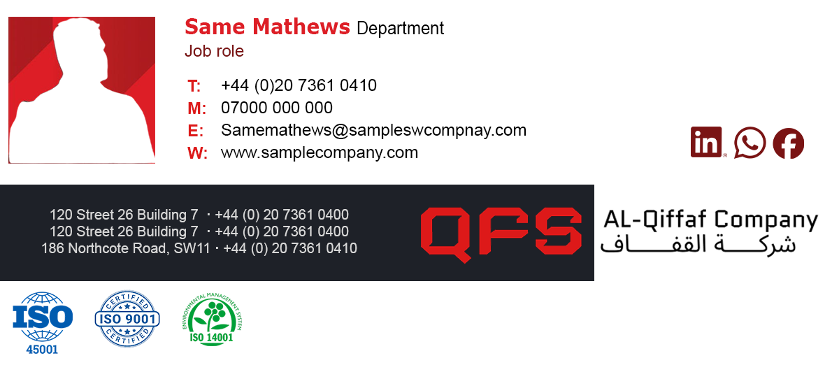 QFS signature example