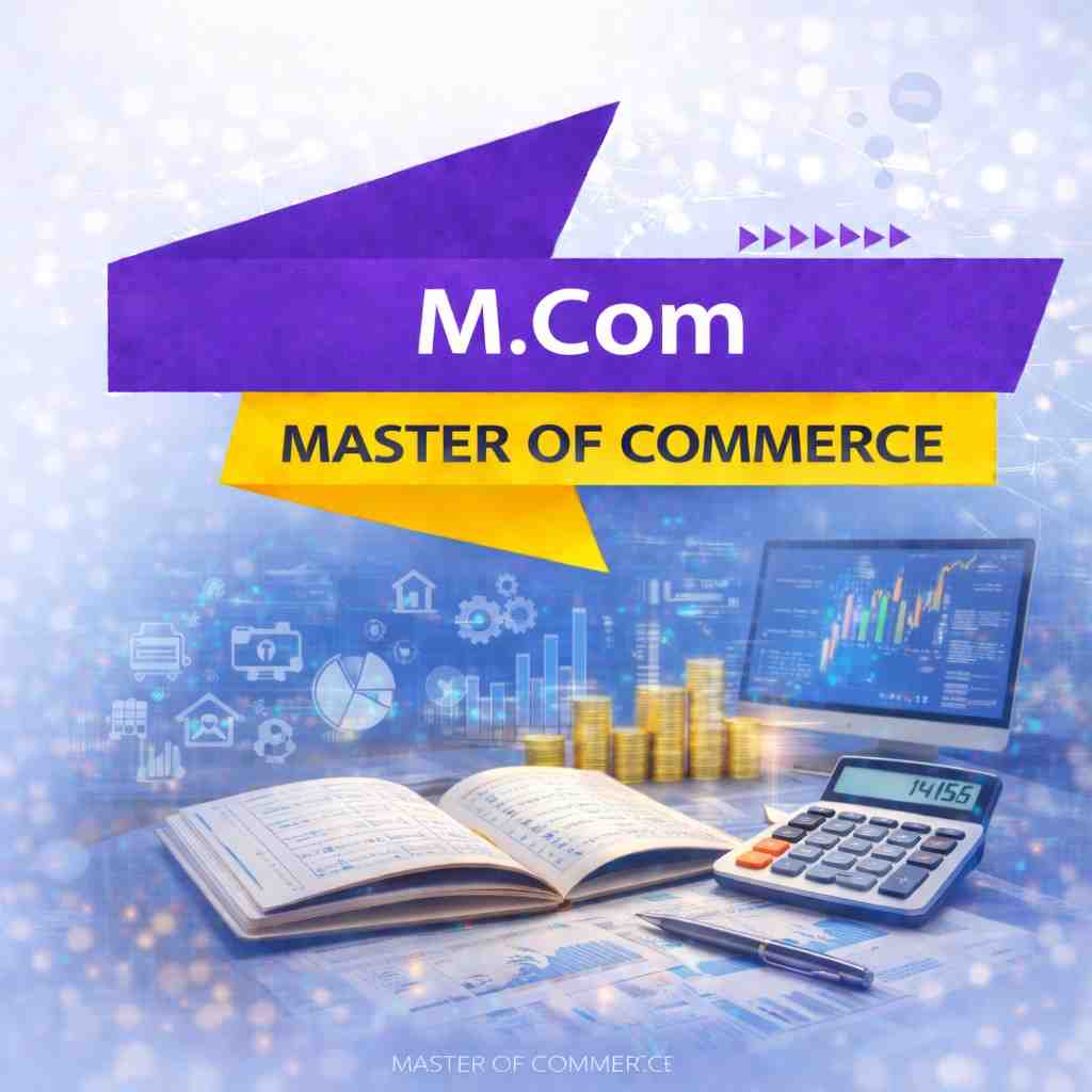 M.Com postgraduate programme at Alwardas Degree and PG College