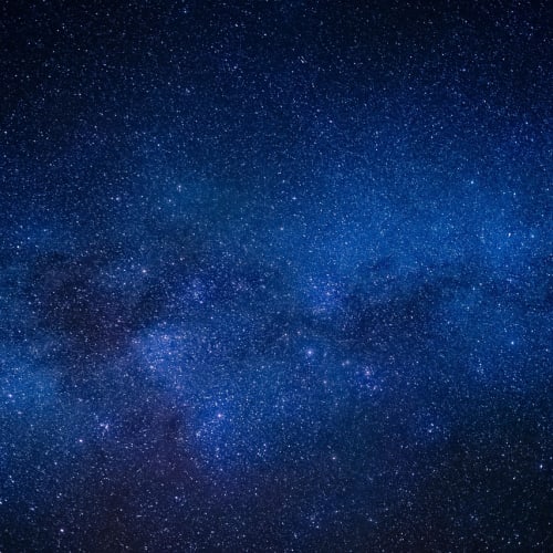 Evrenin ve insan vücudunun karmaşıklığını gösteren bir görsel