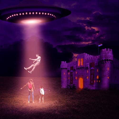 Güneş sistemi dışındaki gezegenlerin sanatsal bir görseli, dış gezegenlerin keşfi ve yaşam arayışı ile ilişkilidir.