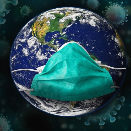 Bağışıklık sistemi hücreleri ve patojenler arasındaki etkileşimi gösteren bir görsel